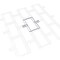 Ekena Millwork Extra Small Granby Decorative Fretwork Wall Panels in Architectural PVC, 7 3/8"W x 7 3/8"H x 3/8"T WALP08X08GBY - alternate 3